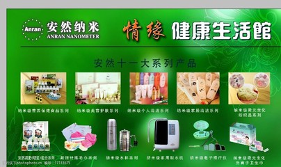 安然纳米宣传单图片